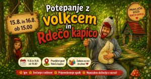 POTEPANJE Z VOLKCEM SREČKOM IN RDEČO KAPICO